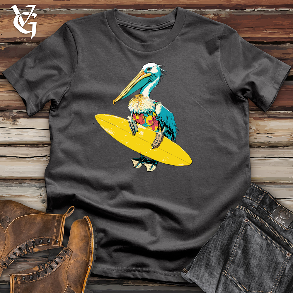 Viking Goods Pelican Surf Softstyle Tee Charcoal / S