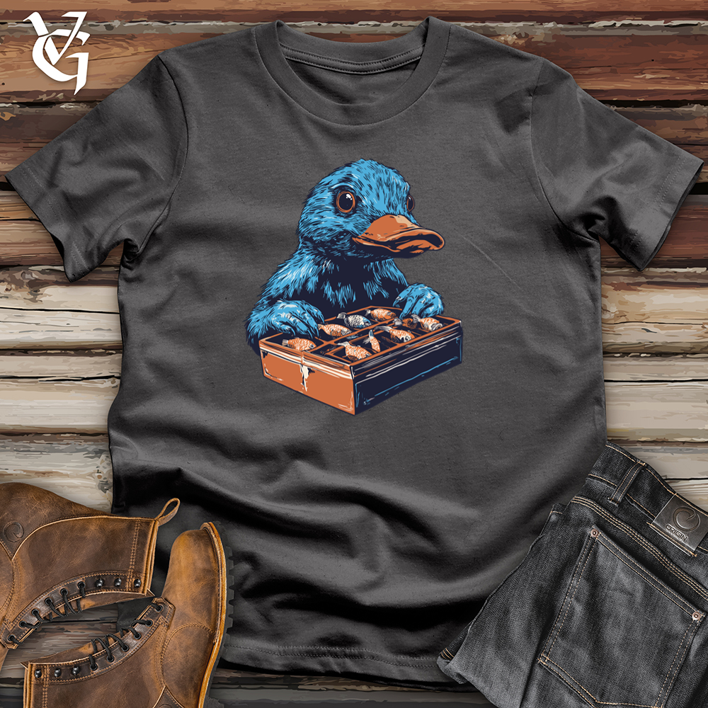 Viking Goods Platypus Box Of Fish Softstyle Tee Charcoal / S