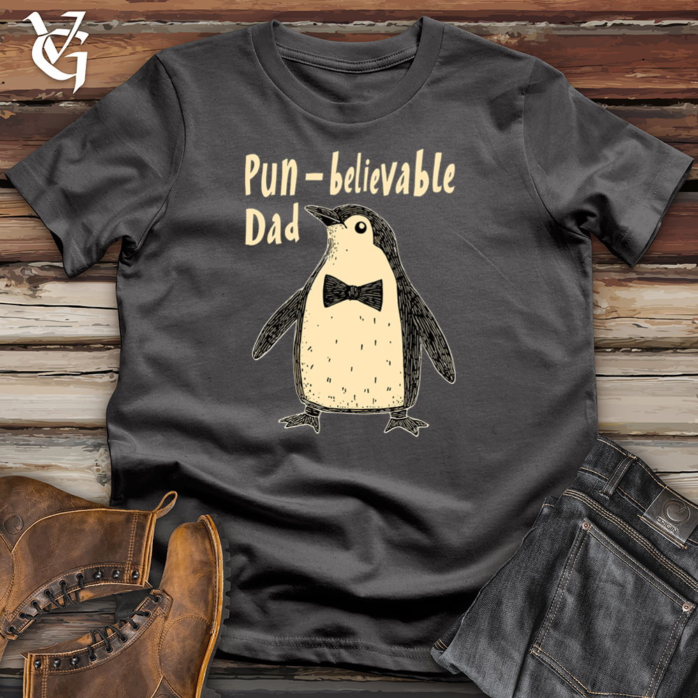 Viking Goods PunBelievable Dad Softstyle Tee Charcoal / S