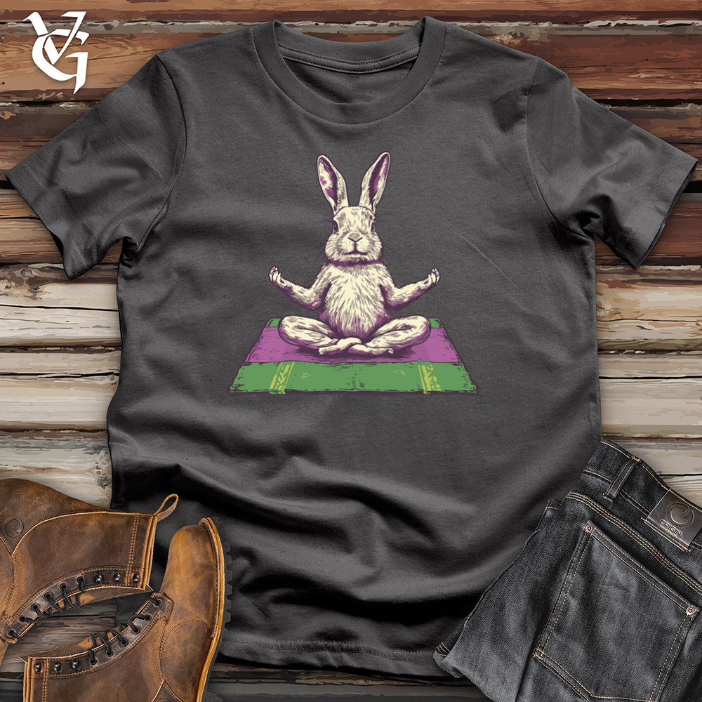 Viking Goods Rabbit Meditation Softstyle Tee Charcoal / S