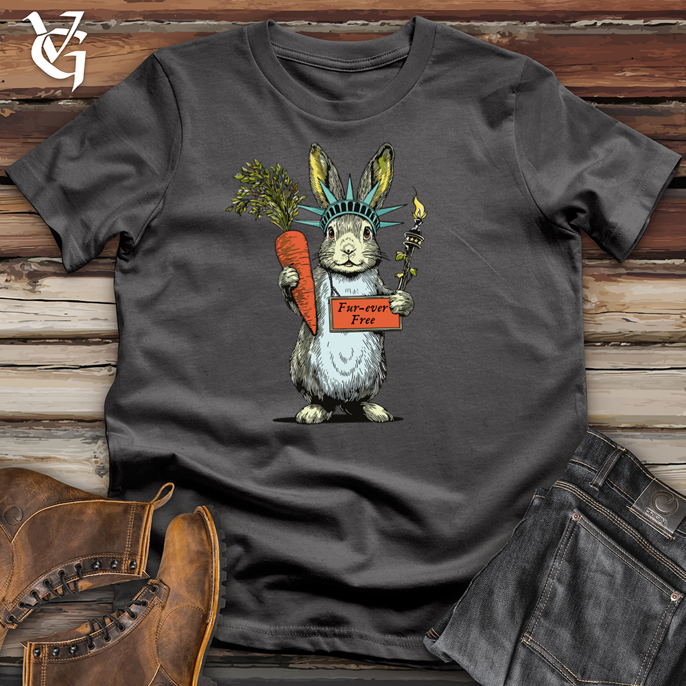 Viking Goods Rabbit Of Liberty Softstyle Tee Charcoal / S