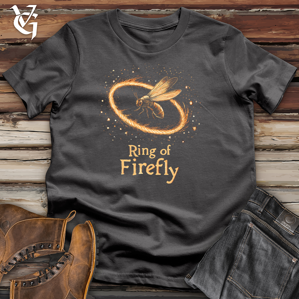 Viking Goods Ring Of Firefly Softstyle Tee Charcoal / S