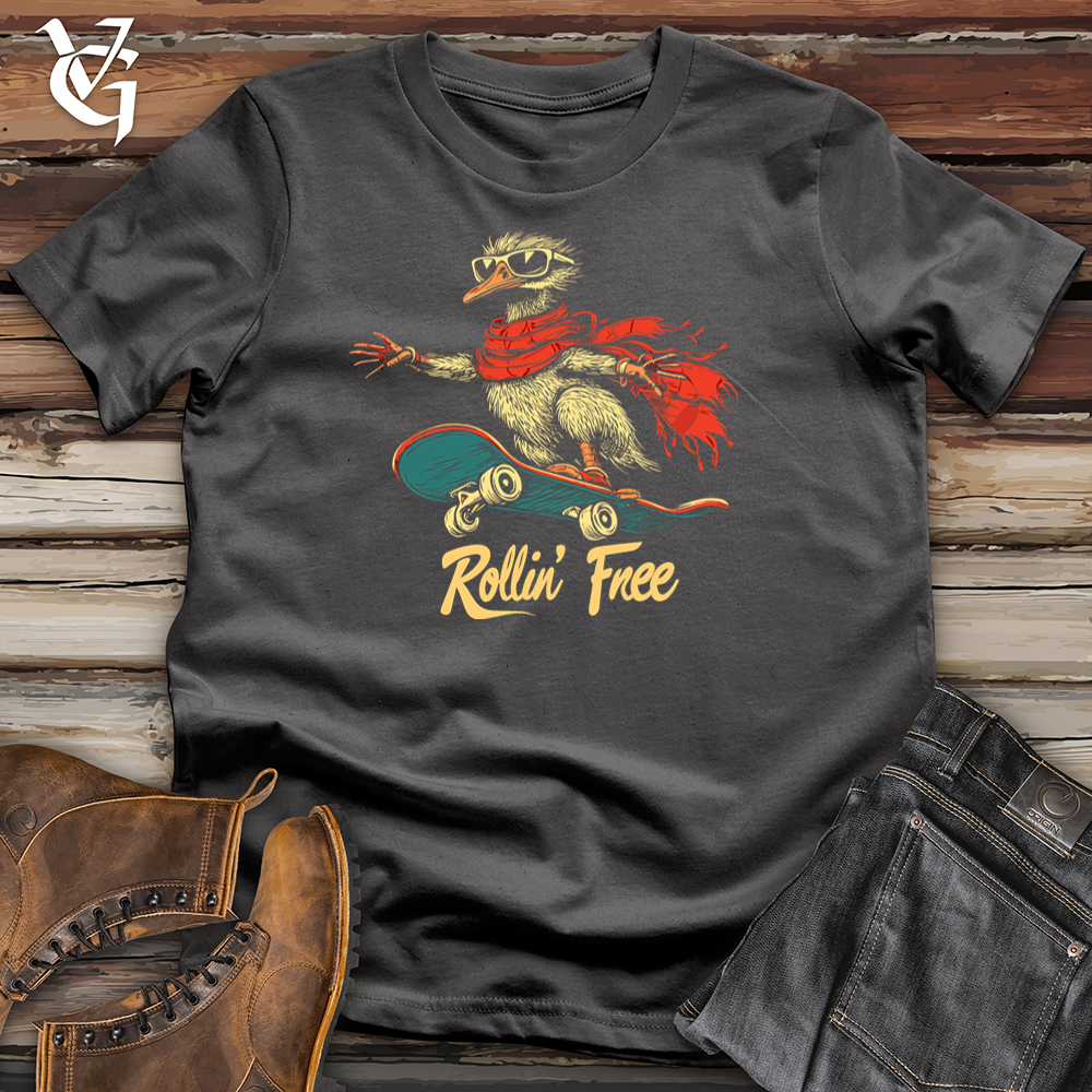 Viking Goods Rollin' Free Emu Softstyle Tee Charcoal / S