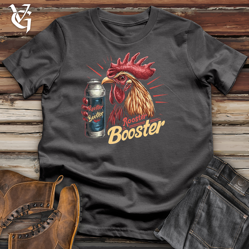 Viking Goods Rooster Booster Energy Softstyle Tee Charcoal / S