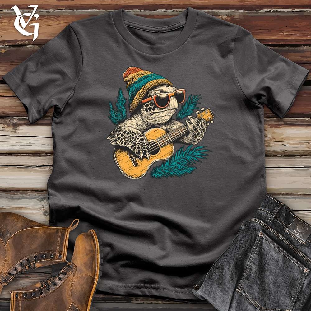 Viking Goods Sea Turtle James Softstyle Tee Charcoal / S