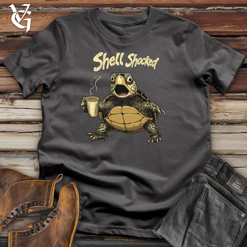 Viking Goods Shell Shocked Softstyle Tee Charcoal / S