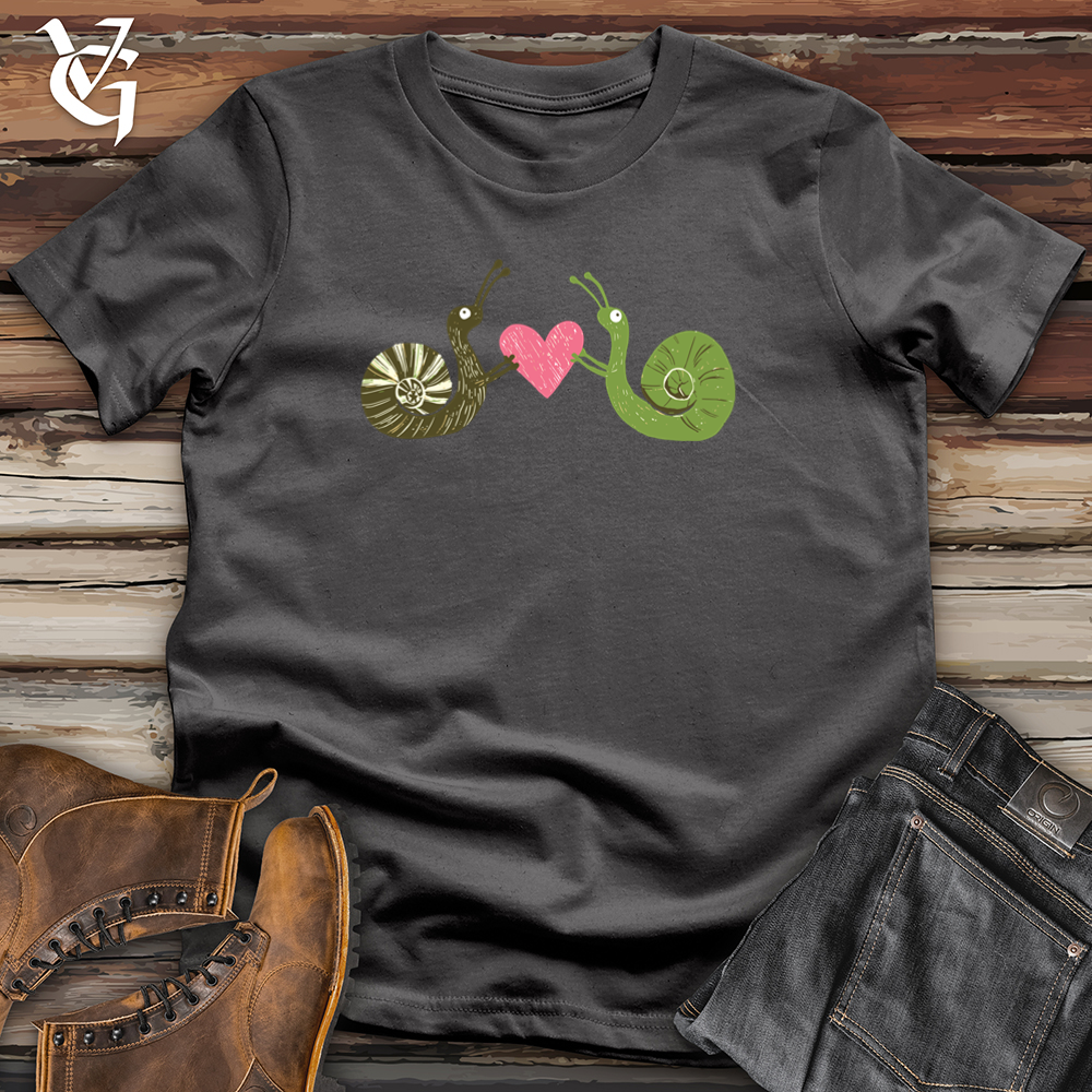 Viking Goods Snail Love Softstyle Tee Charcoal / S