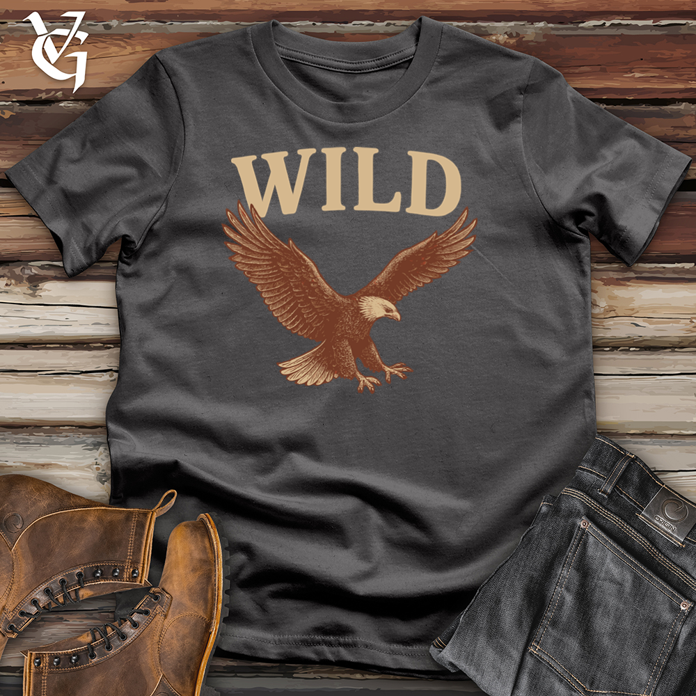 Viking Goods Wild Flying Eagle Softstyle Tee Charcoal / S