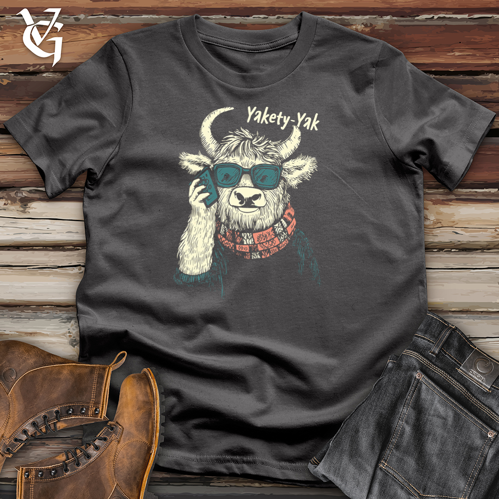 Viking Goods Yakety Yak Softstyle Tee Charcoal / S