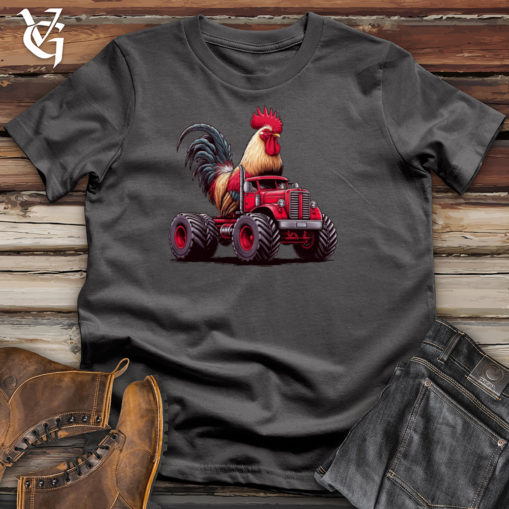 Viking Goods Chicken Monster Truck Softstyle Tee Charcoal / XS