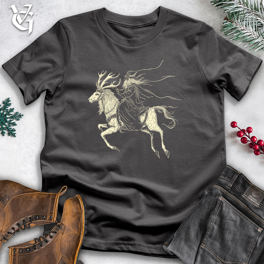 Viking Goods Reindeer Viking Run Softstyle Tee Charcoal / XS
