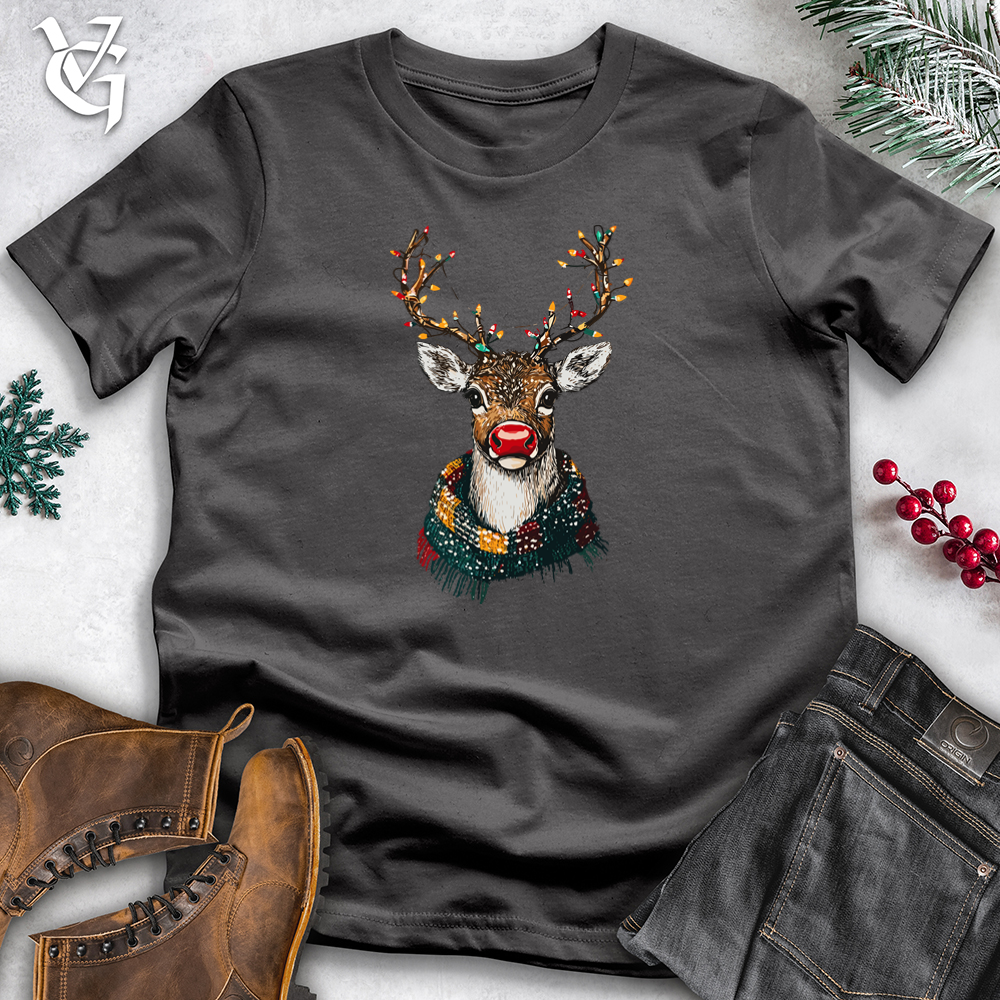 Viking Goods Rudolph Reindeer Softstyle Tee Charcoal / XS