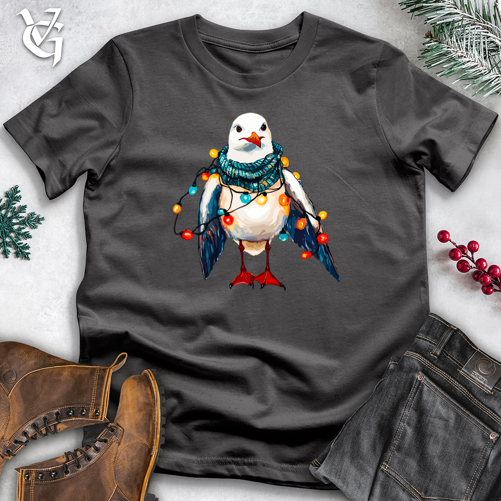 Viking Goods Seagull Lights Softstyle Tee Charcoal / XS