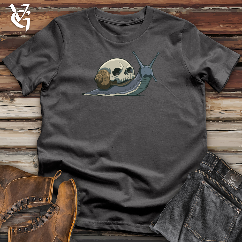 Viking Goods Skull Snail Softstyle Tee Charcoal / XS