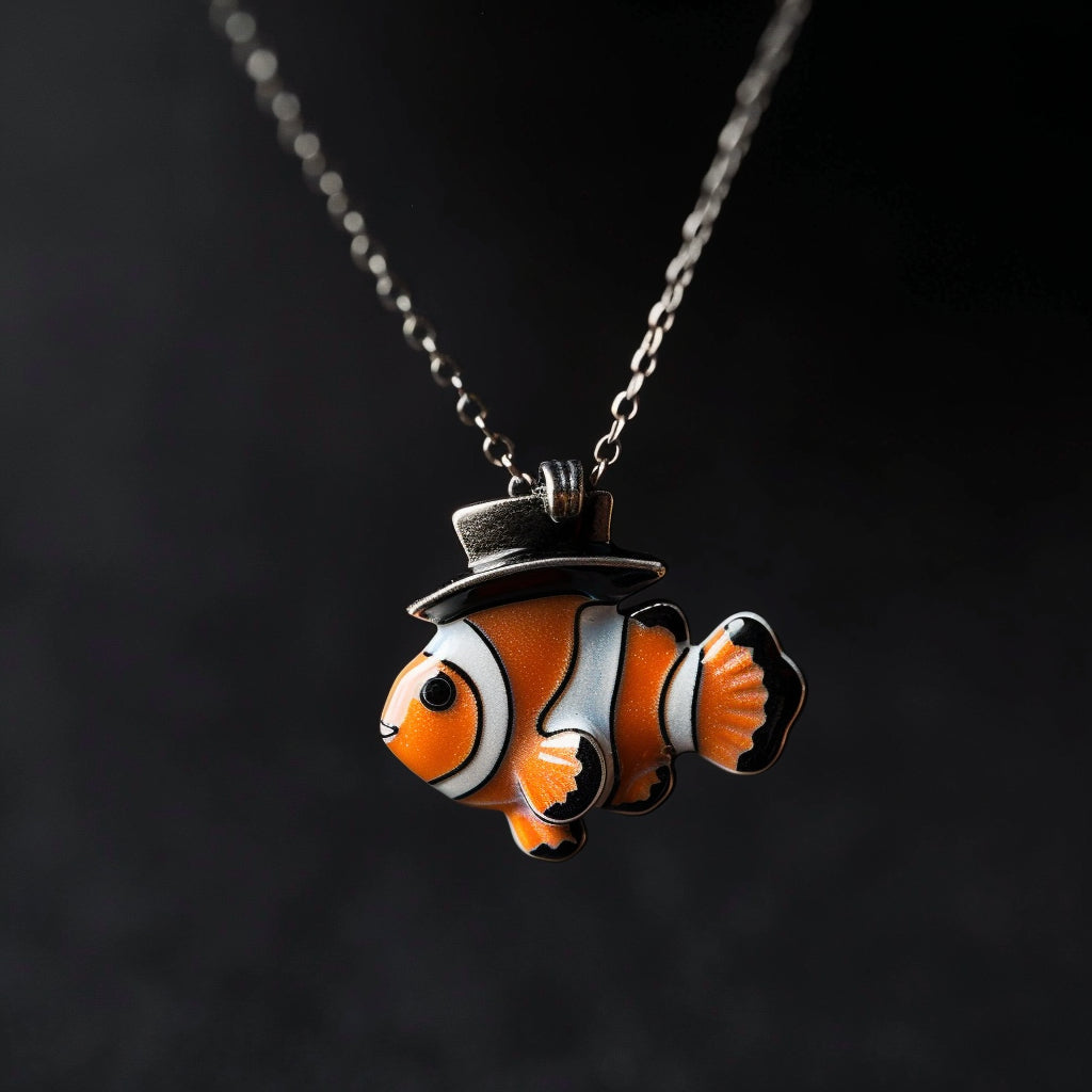 Viking Goods Clownfish Top Hat Necklace