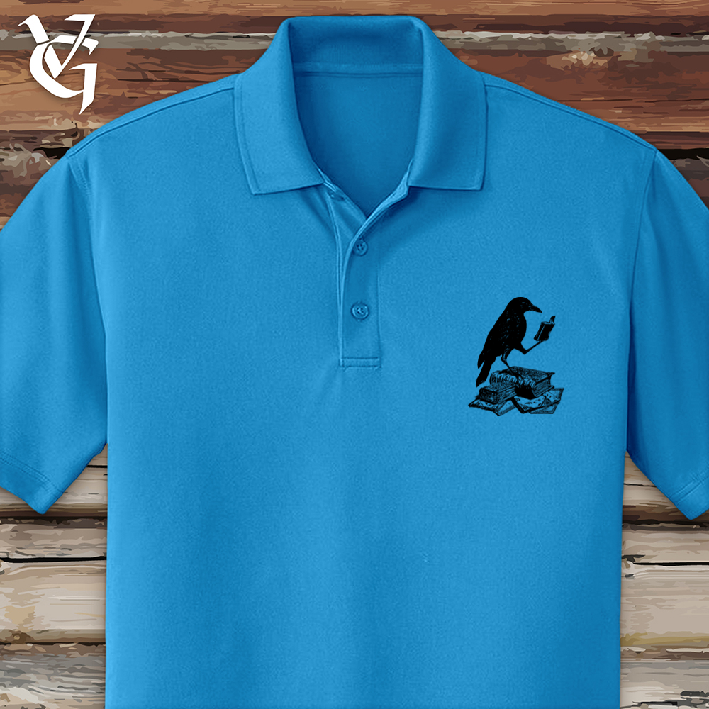 Viking Goods A Little Light Reading Polo Coastal Blue / L