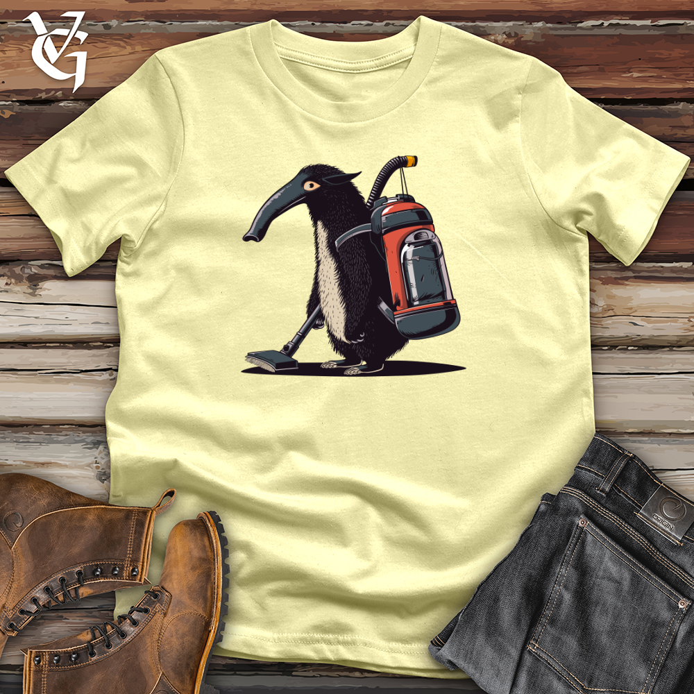 Viking Goods Anteater Cleanup Crew Softstyle Tee Cornsilk / L