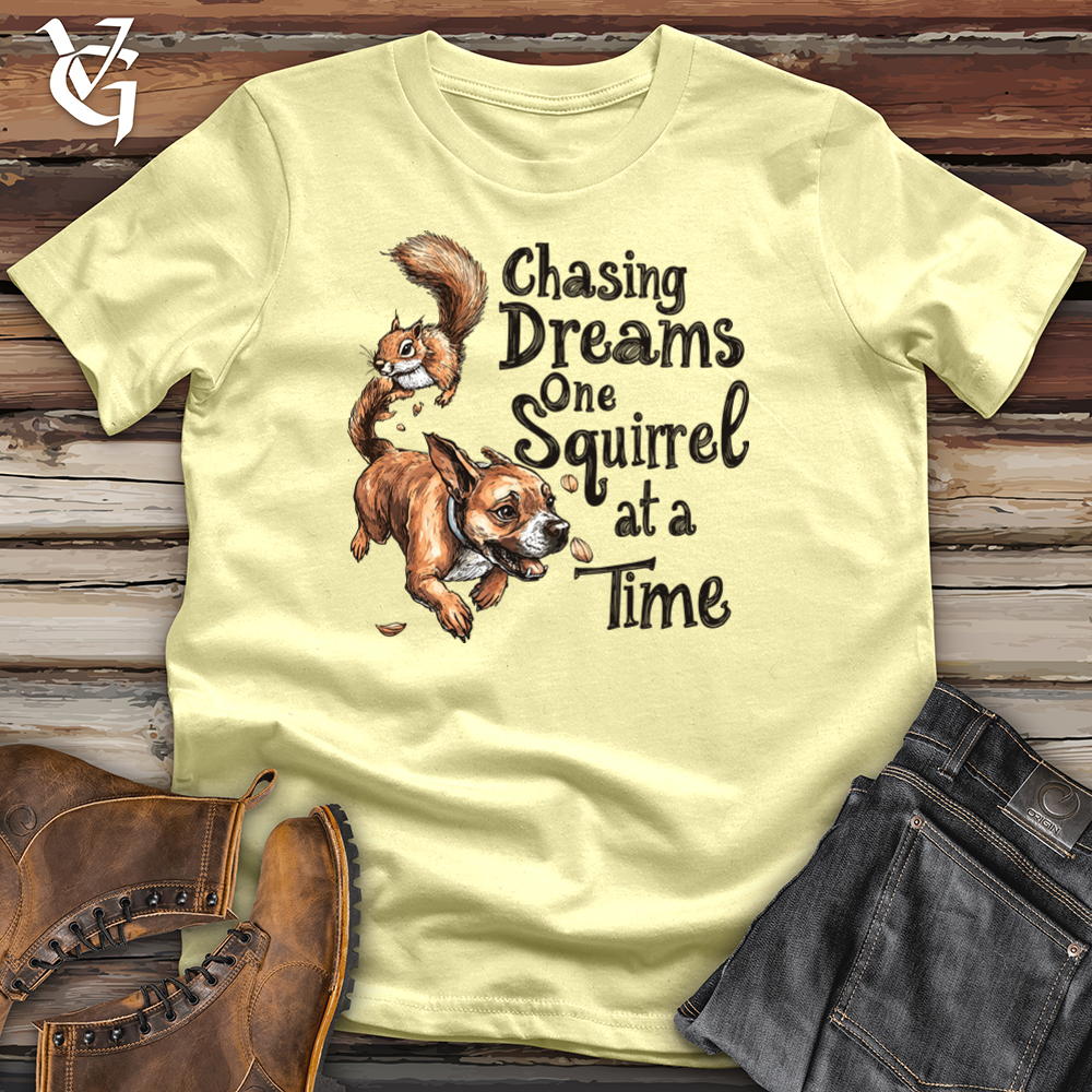 Viking Goods Chasing Dreams Softstyle Tee Cornsilk / L