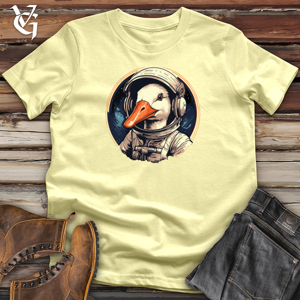 Duck Space Odyssey Softstyle Tee: Quack-tastic Adventure! - Viking