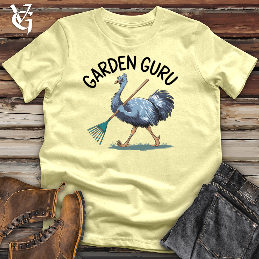 Viking Goods Garden Guru Softstyle Tee Cornsilk / L