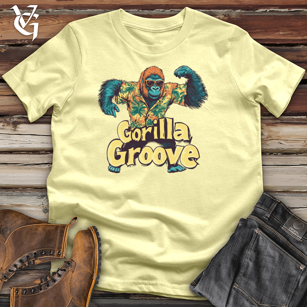 Viking Goods Gorilla Groove Softstyle Tee Cornsilk / L