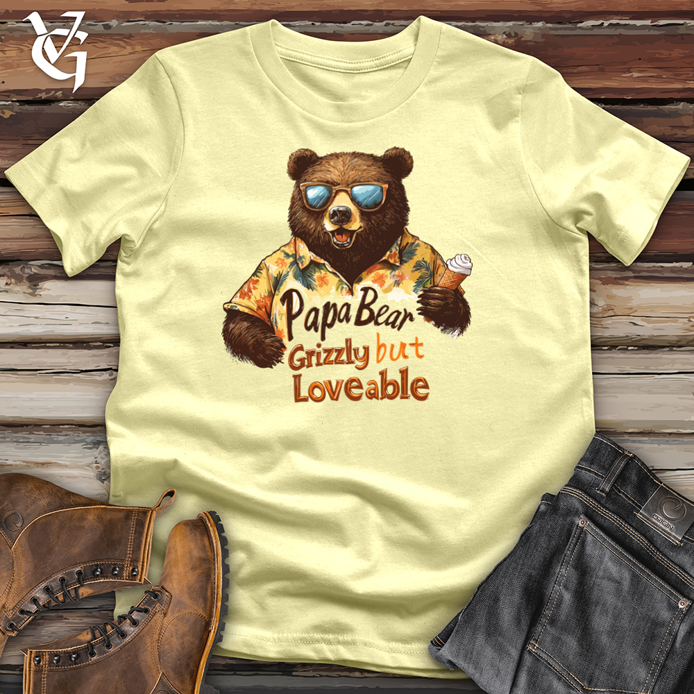 Viking Goods Grizzly but Lovable Softstyle Tee Cornsilk / L