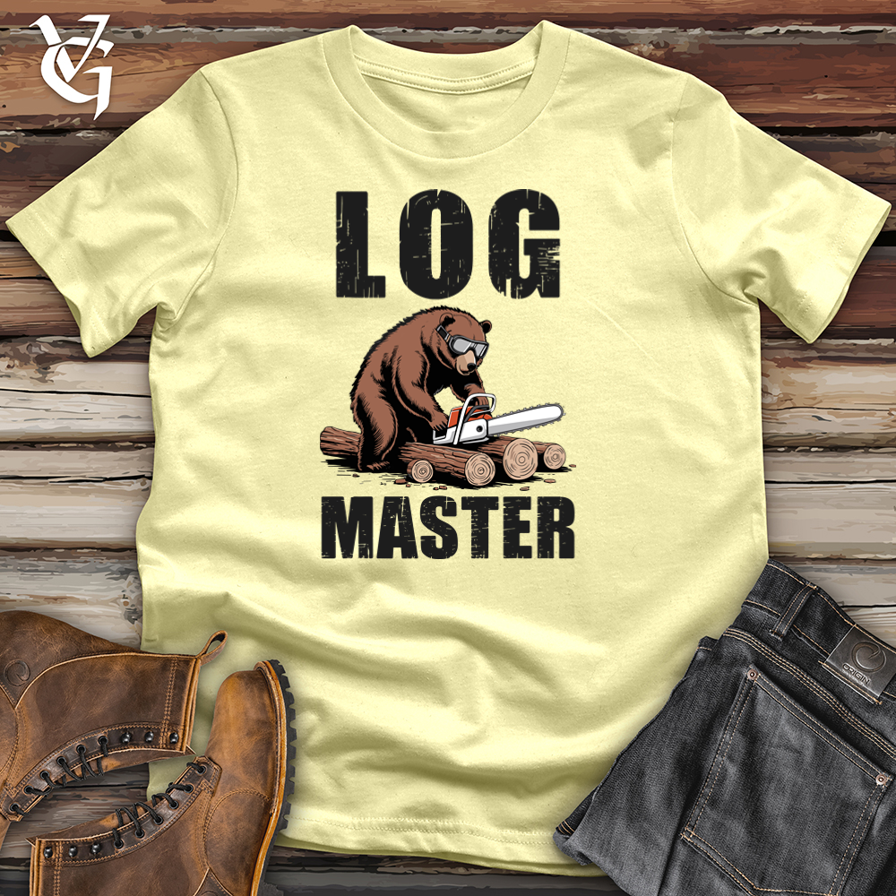Viking Goods Log Master Softstyle Tee Cornsilk / L