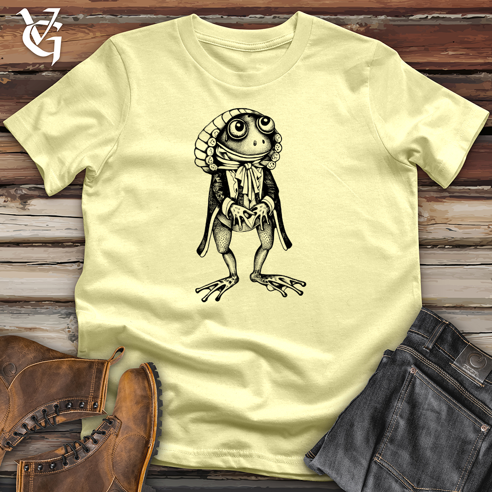 Viking Goods Noble Frog Softstyle Tee Cornsilk / L