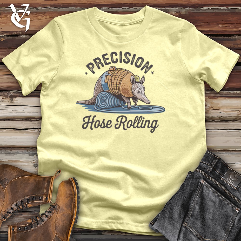 Viking Goods Precision Hose Rolling Softstyle Tee Cornsilk / L