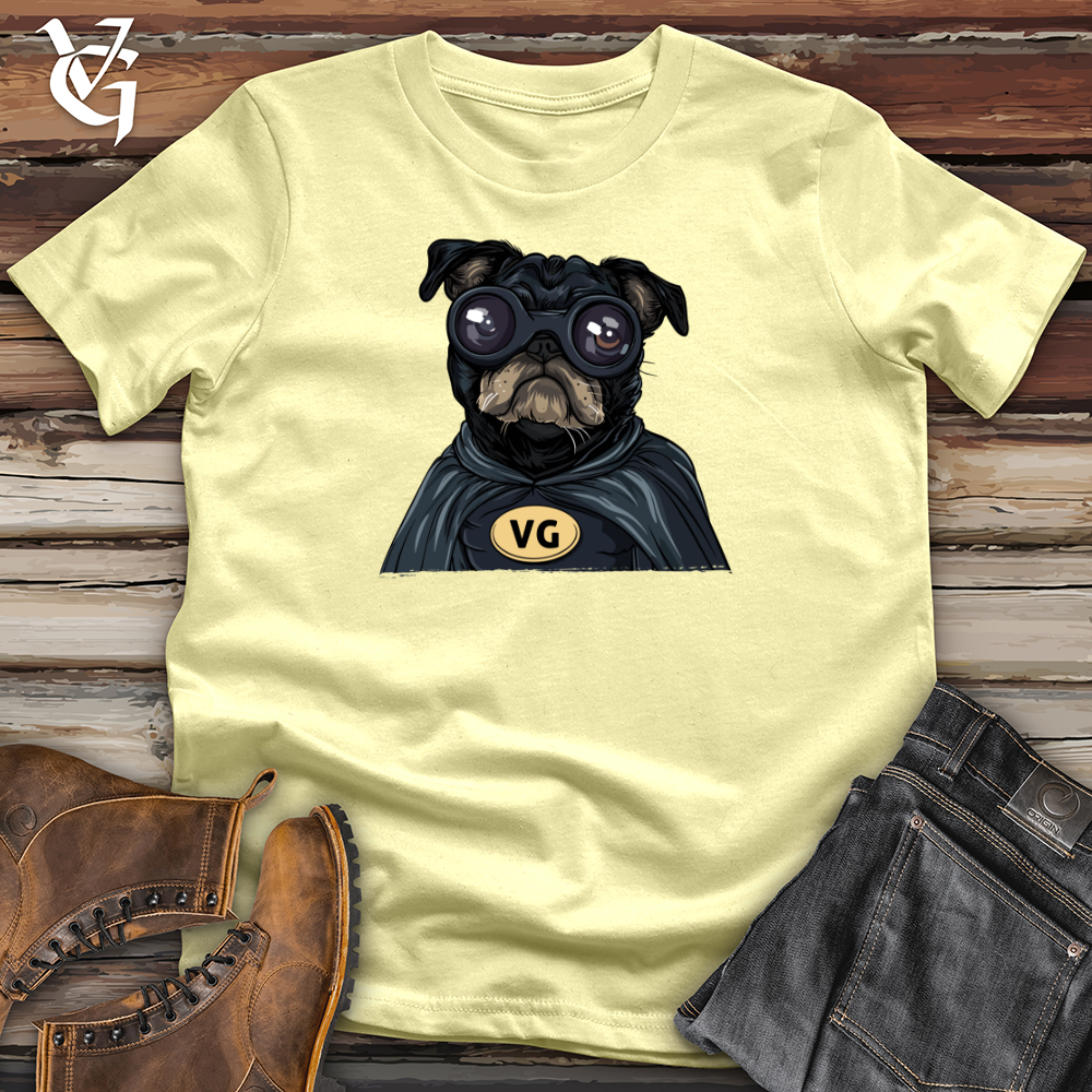 Viking Goods Pug VG Superhero Softstyle Tee Military Green / L