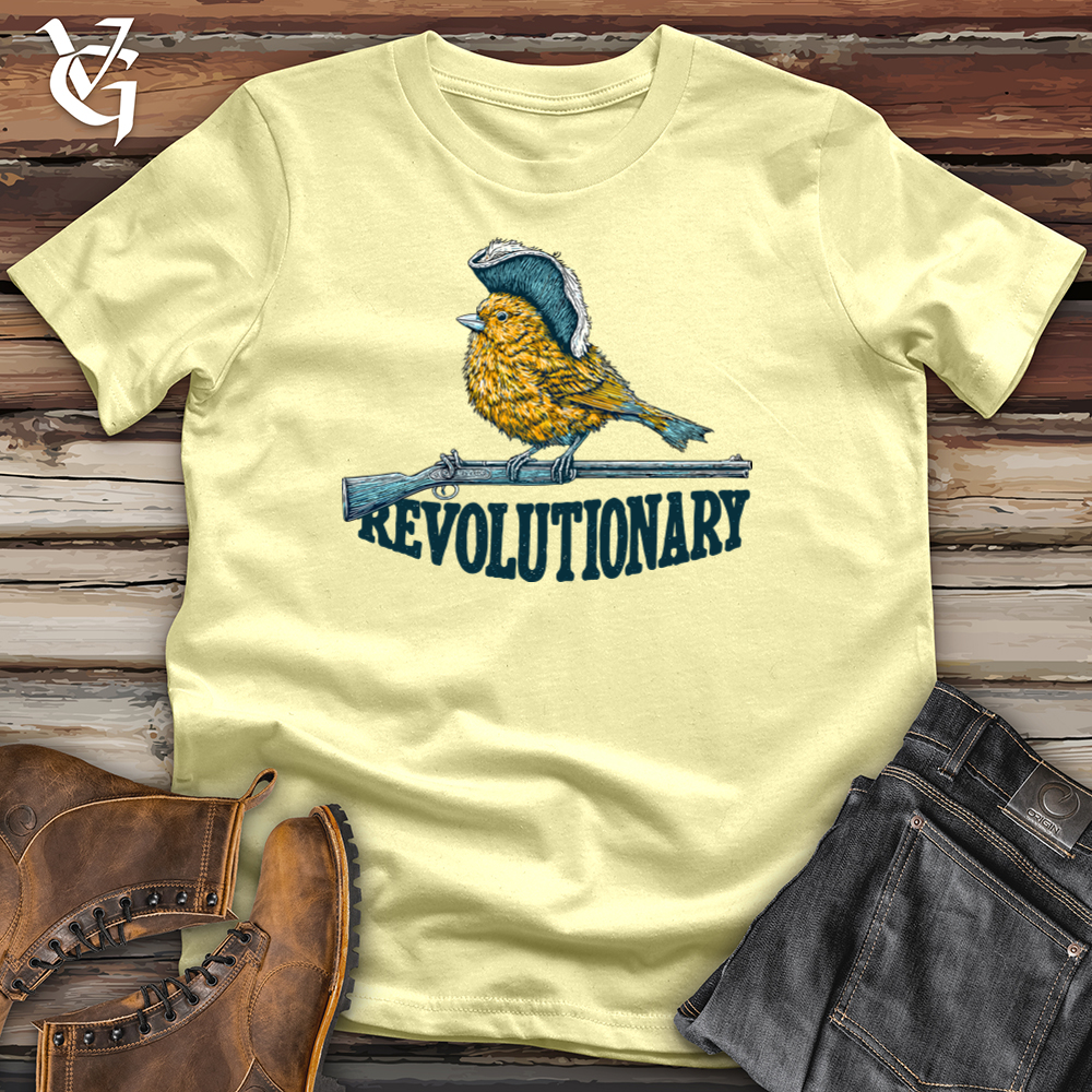 Viking Goods Revolutionary Bird Softstyle Tee Cornsilk / L