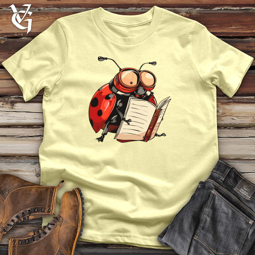 Viking Goods Scholarly Ladybug Softstyle Tee White / L