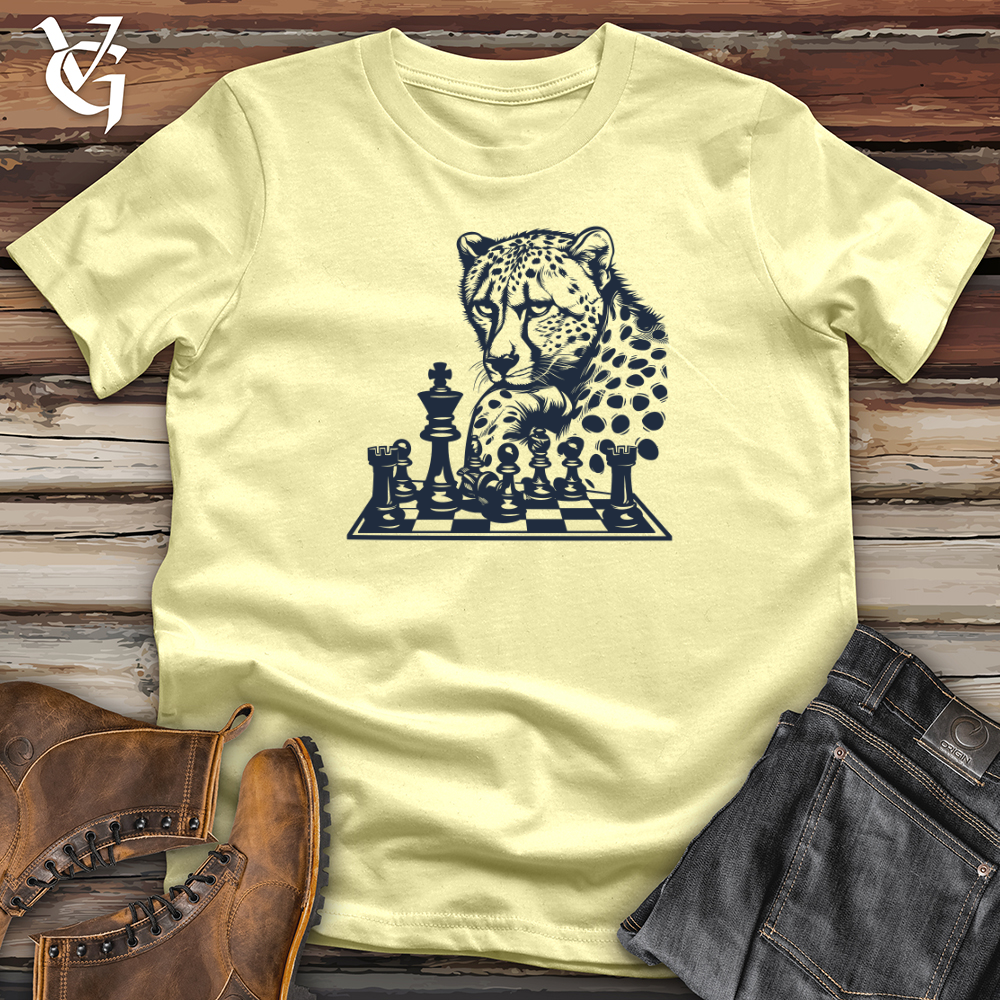 Viking Goods Strategic Leopard Gambit Softstyle Tee Ice Grey / L