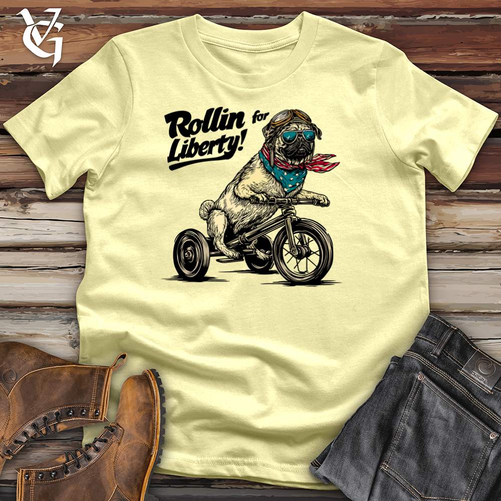 Viking Goods Aviator Cap Riding Softstyle Tee Cornsilk / S