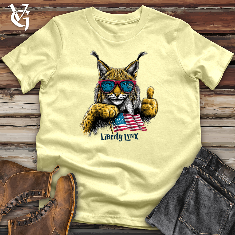 Viking Goods Liberty Lynx Softstyle Tee Cornsilk / S