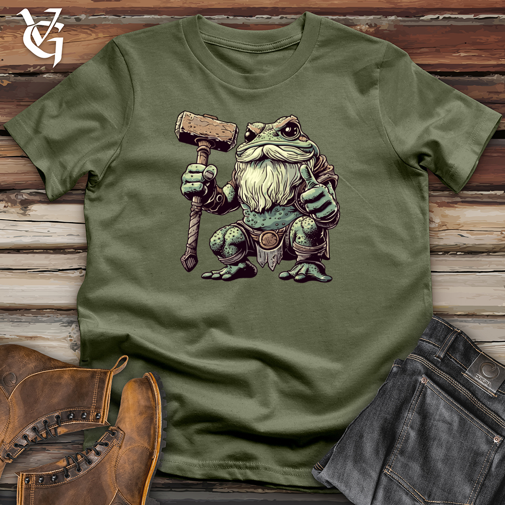Viking Goods Craftsman Frog Aura Softstyle Tee