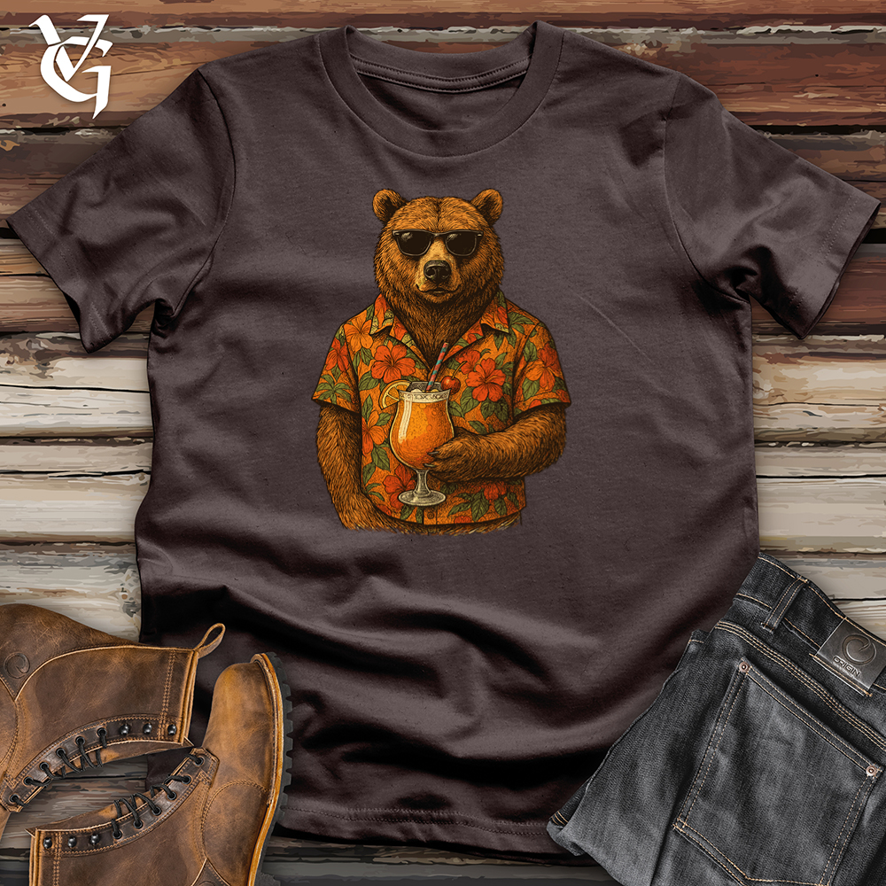 Viking Goods Bear Tee Dark Chocolate / L
