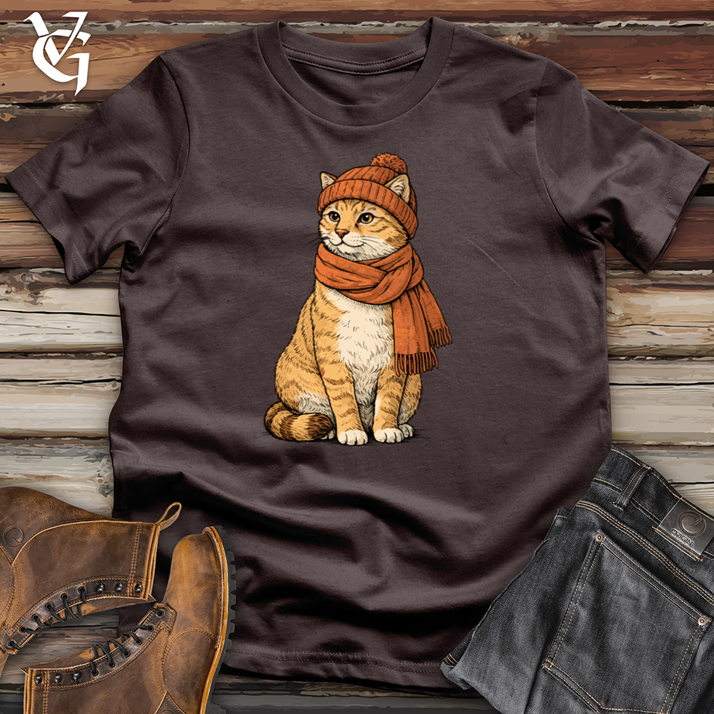 Viking Goods Cat With Bennie Tee Dark Chocolate / L