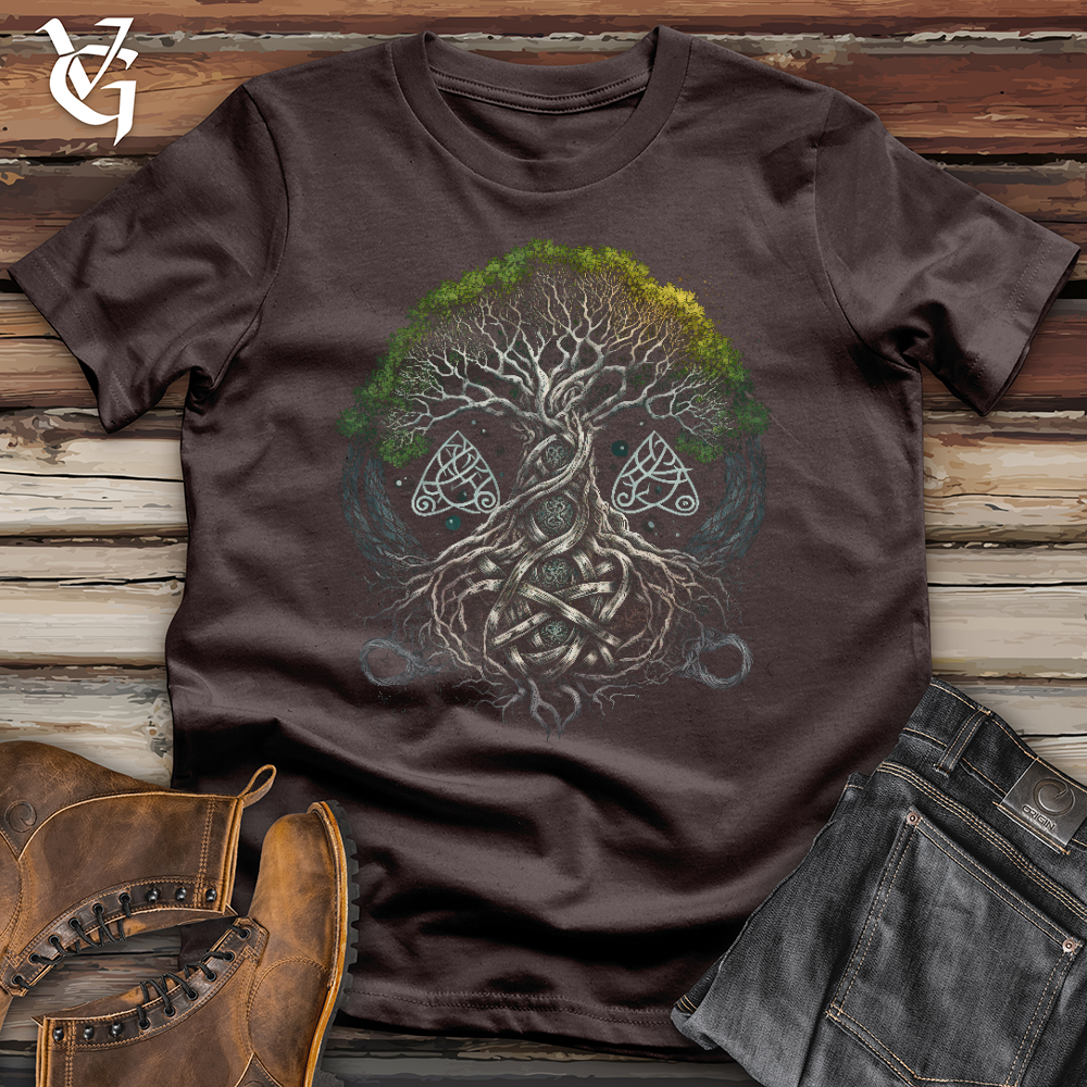 Viking Goods Celtic Viking Trinity Softstyle Tee Dark Chocolate / L