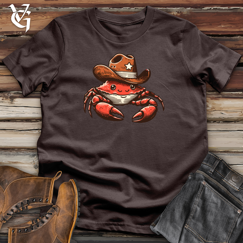 Viking Goods Cowboy Crab Softstyle Tee Dark Chocolate / L