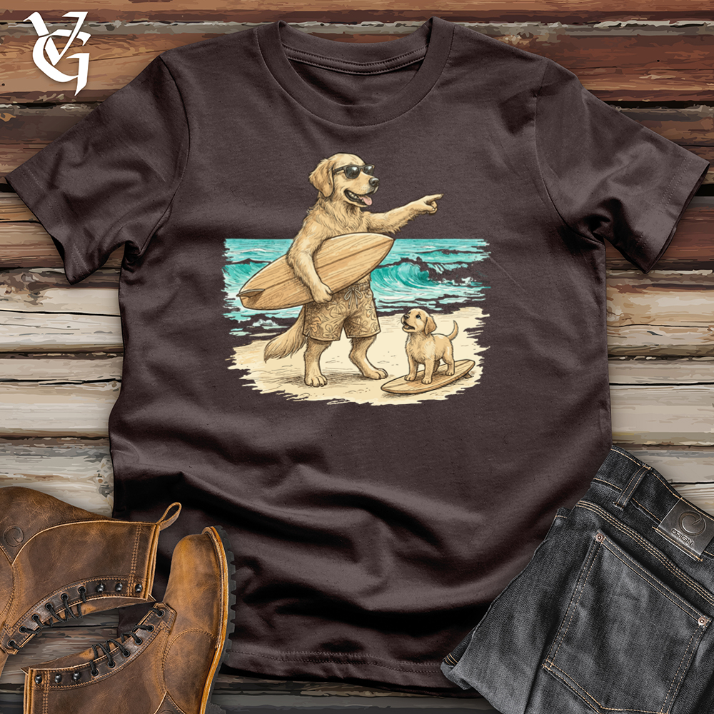 Viking Goods Dog Surf Instructor Tee Dark Chocolate / L