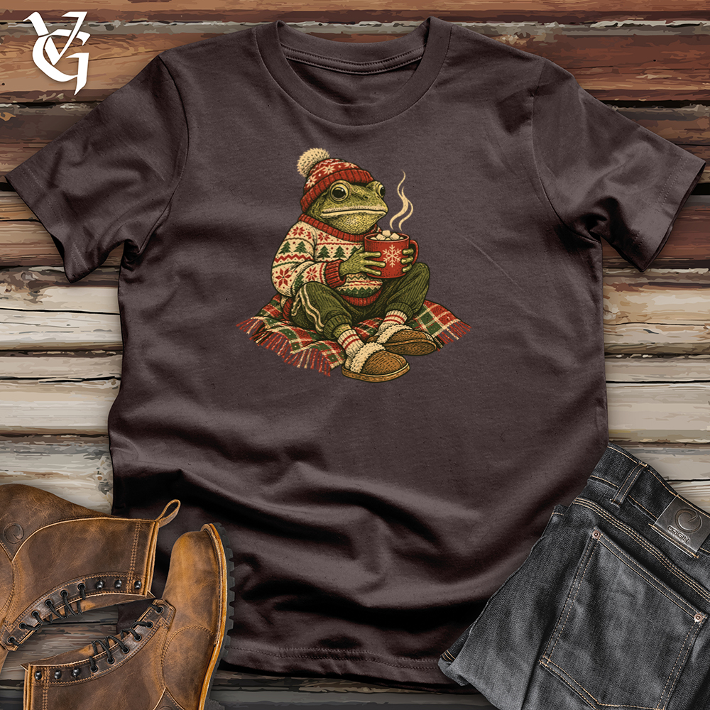 Viking Goods Frog Cocoa Tee Dark Chocolate / L