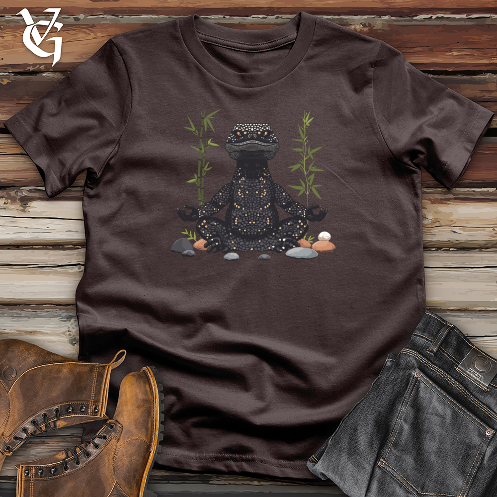 Viking Goods Gila Monster Meditation Softstyle Tee Dark Chocolate / L