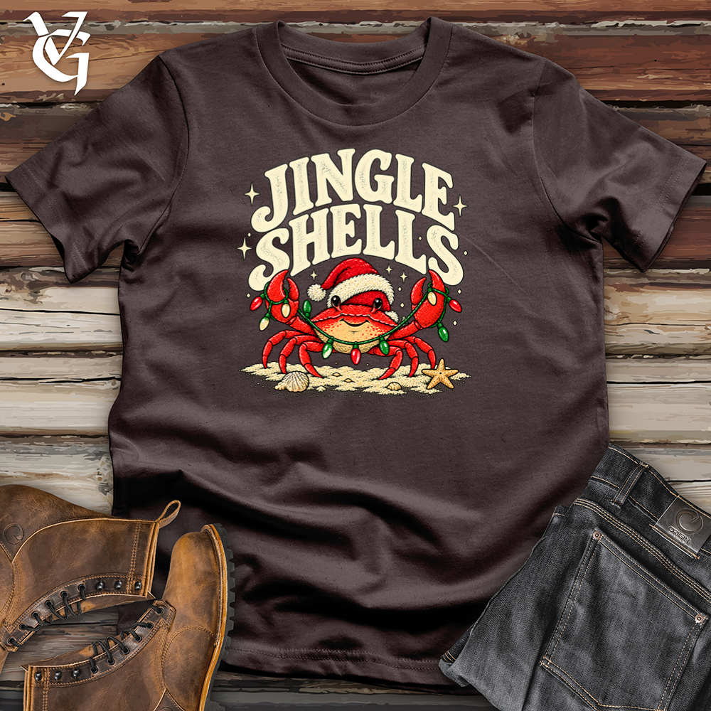 Viking Goods Jingle Shells Crab Tee Dark Chocolate / L