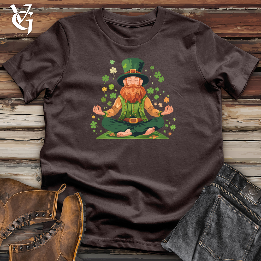 Viking Goods Leprechaun Zen Harmony Softstyle Tee Dark Chocolate / L