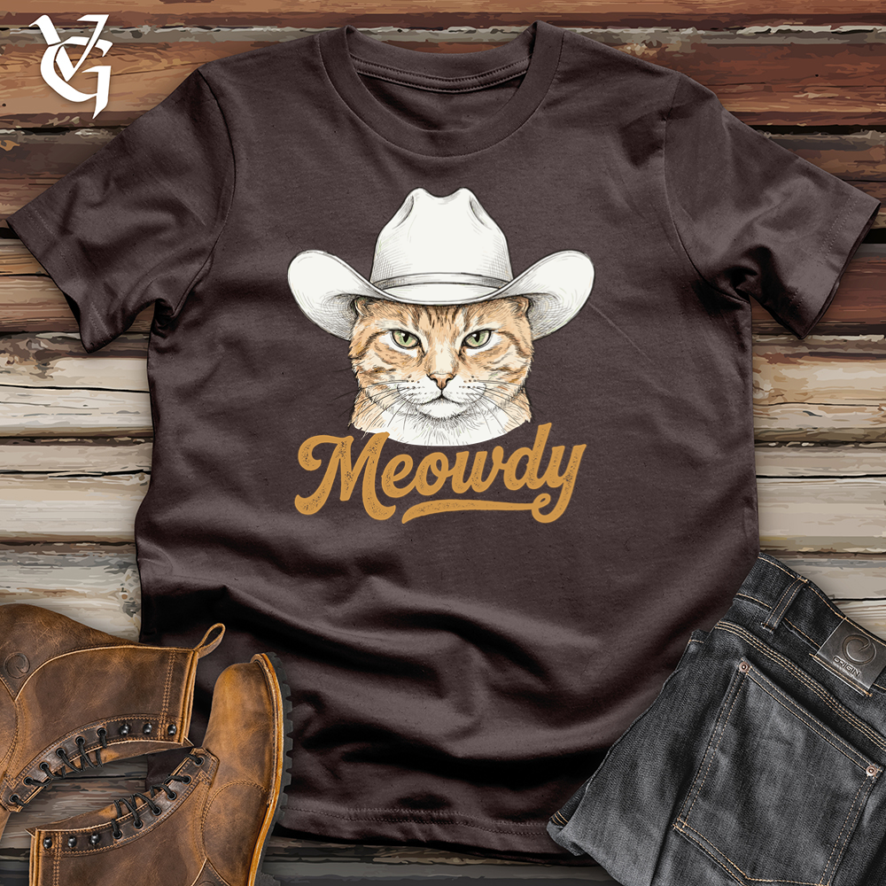 Viking Goods Meowdy Tee Dark Chocolate / L
