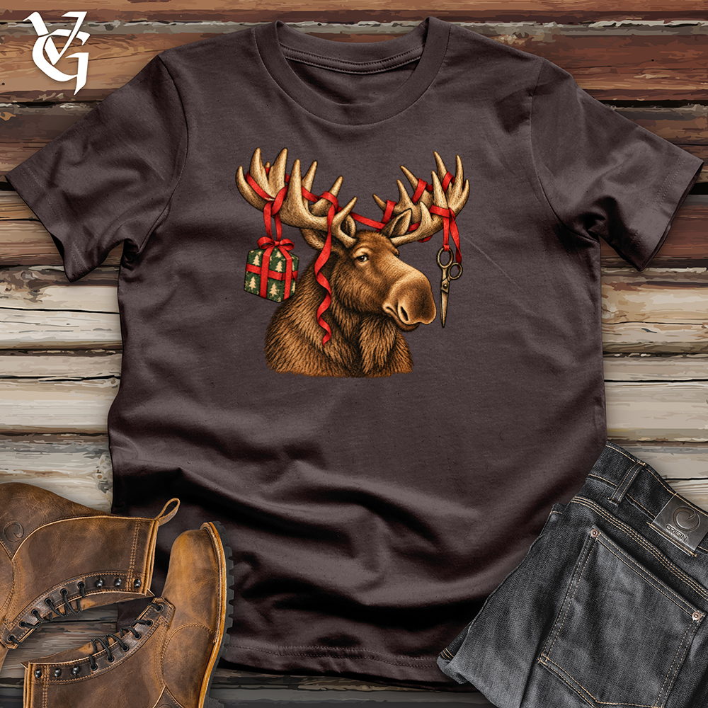 Viking Goods Moose Ribbon Tee Dark Chocolate / L