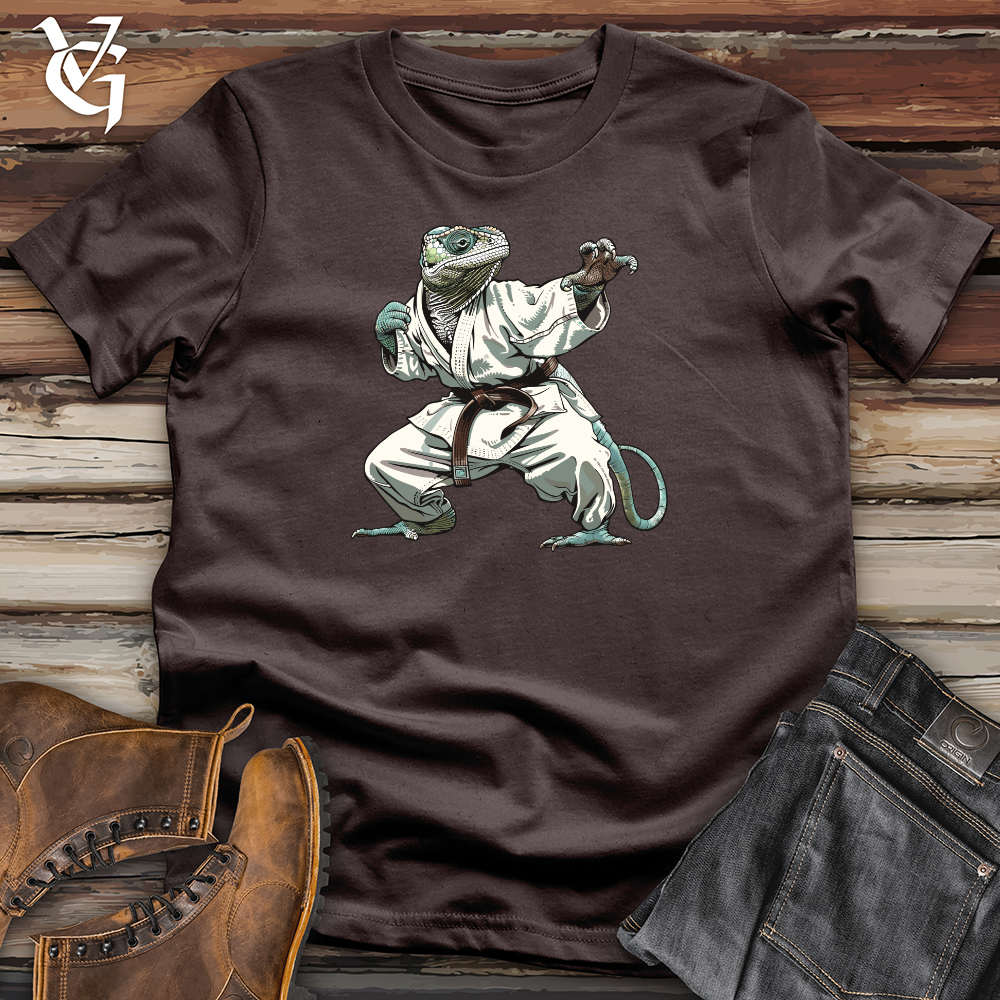 Viking Goods Panther Chameleon Grappler Strike Softstyle Tee Dark Chocolate / L