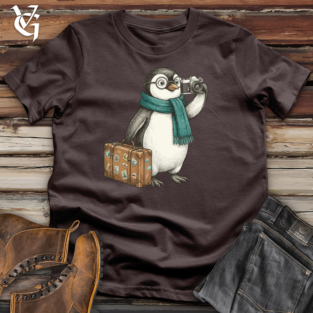 Viking Goods Penguin Traveler Tee Dark Chocolate / L