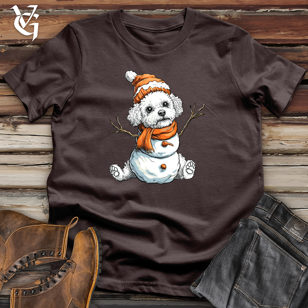 Viking Goods Piggy Beanie Smile Softstyle Tee Dark Chocolate / L